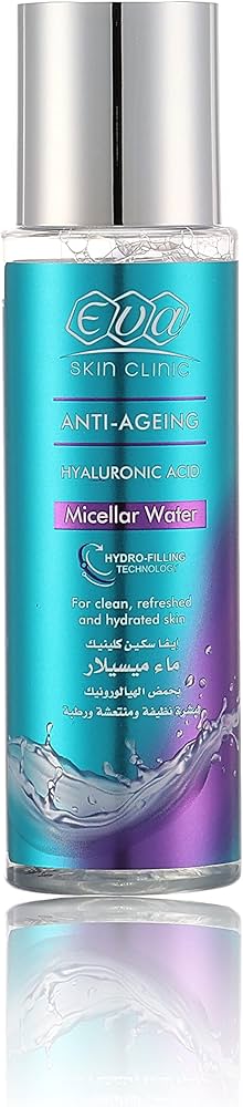 EVA Micellar Water 200ml ايفا ماء ميسلار هالورينك